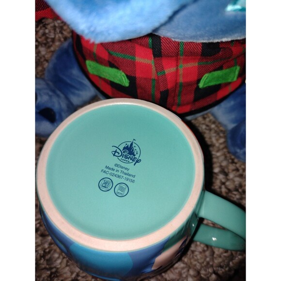 Disney Store Stitch Mug & Holiday Plush - Picture 8 of 11